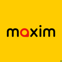 maxim — order a taxi & food icon