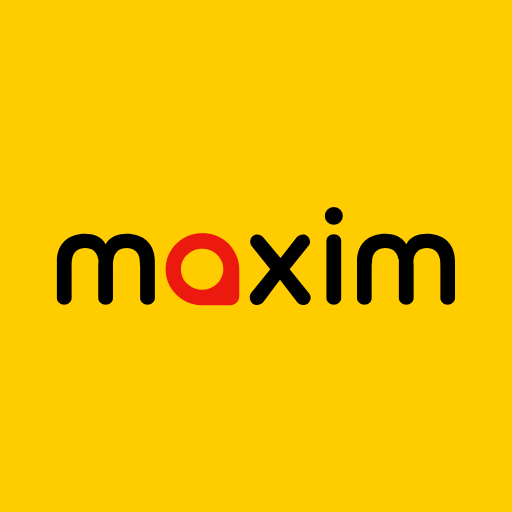 maxim — order a taxi & food icon